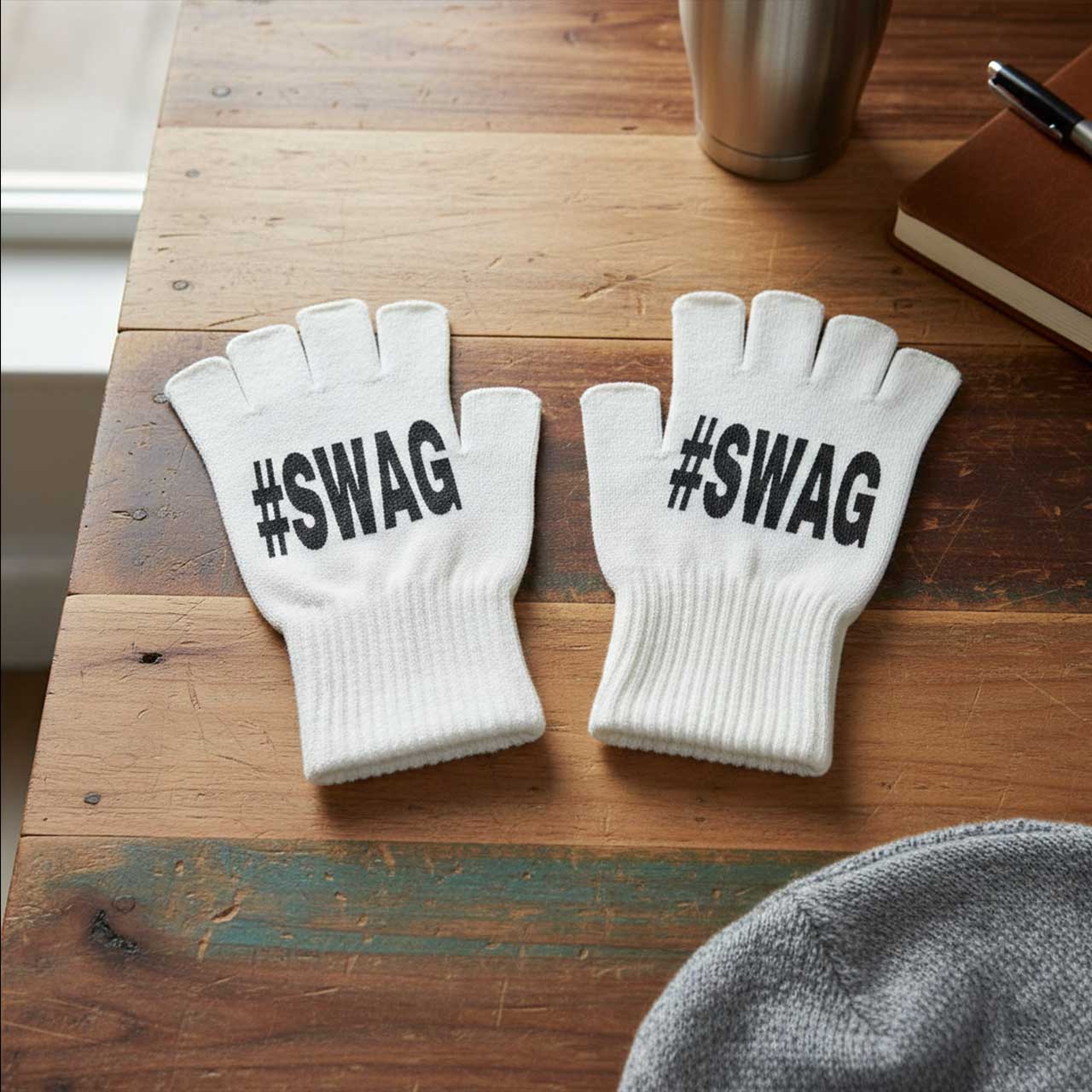 Fingerless Glove Knit - Unisex Fingerless Gloves Knitted Half-Finger Warm