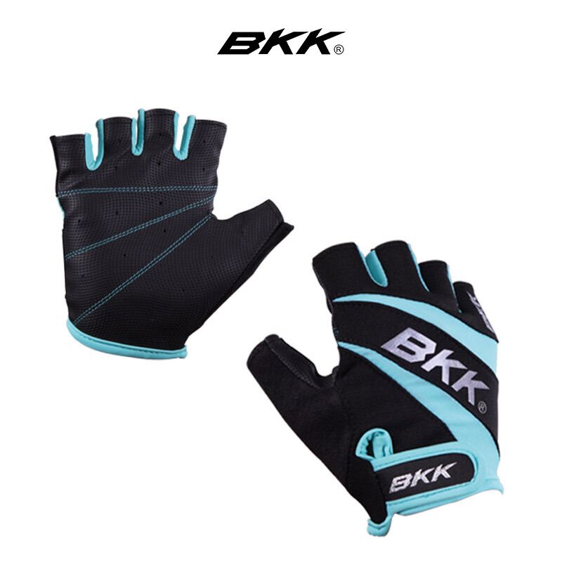 Cycling Glove Padded - 1 Pair BKK Fishing Gloves Half