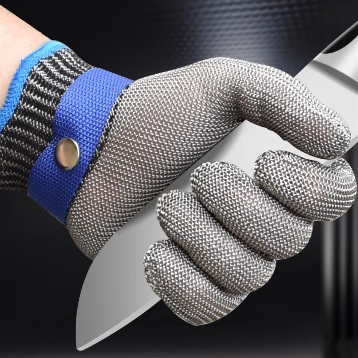 Cut Resistant Glove - Anti-cut Mesh Metal Glove Safety Cut