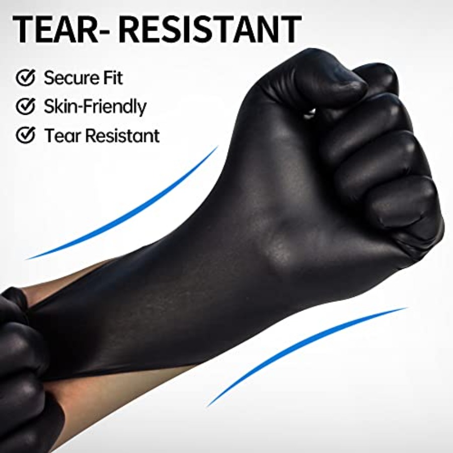 Medical Black Nitrile Exam Glo - Exam Glove Nitrile ulasan dan harga