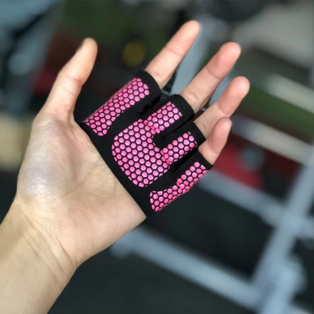 1 pair Breathable Gym Half Fin - Workout Glove Gym ulasan dan harga
