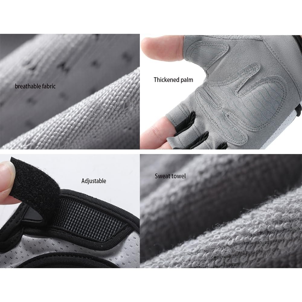 Fingerless Workout Gloves for  - Workout Glove Gym ulasan dan harga