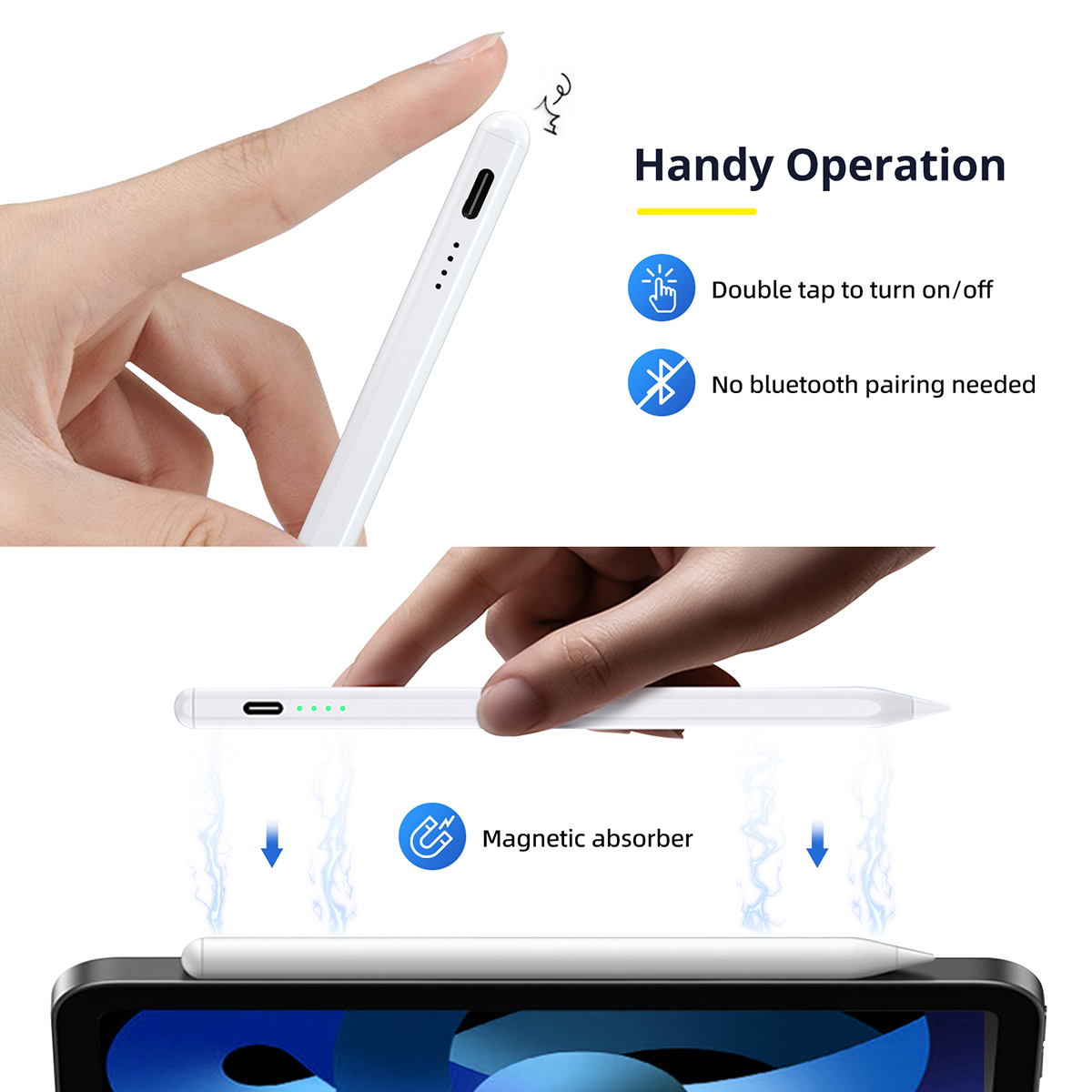 Rechargeable Stylus Pen for An - Touchscreen Glove Capacitive ulasan dan harga