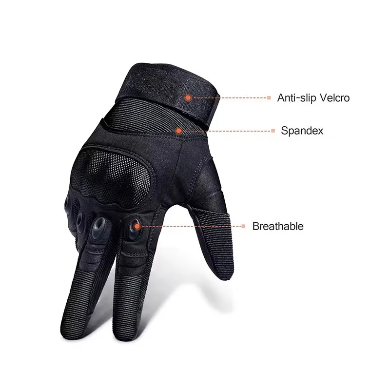 Men's Full Finger Tactical Glo - Motorcycle Glove Knuckle ulasan dan harga