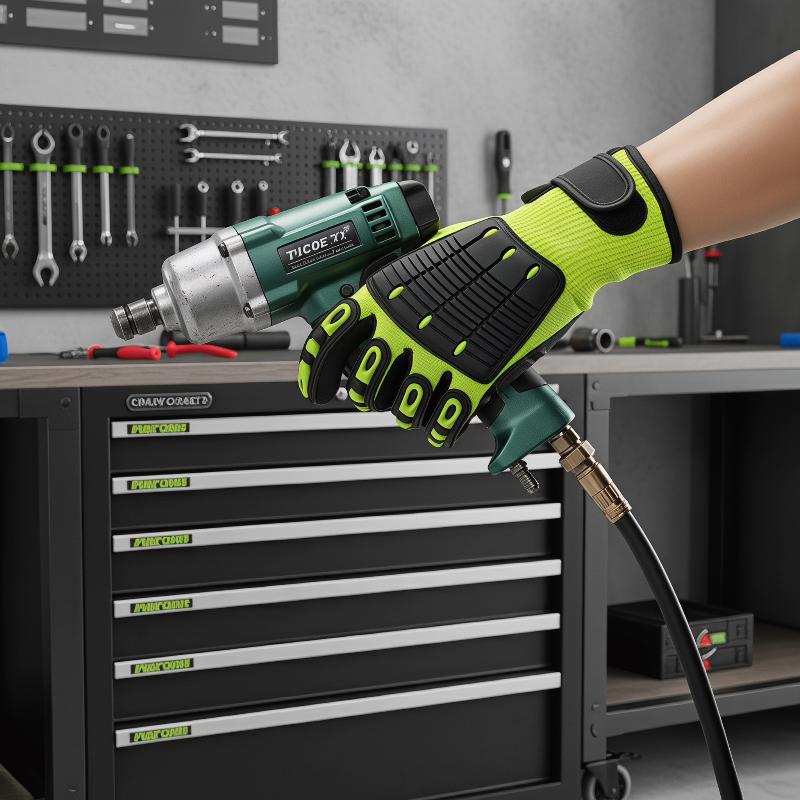 Cut Resistant Safety Work Glov - Work Glove Impact ulasan dan harga
