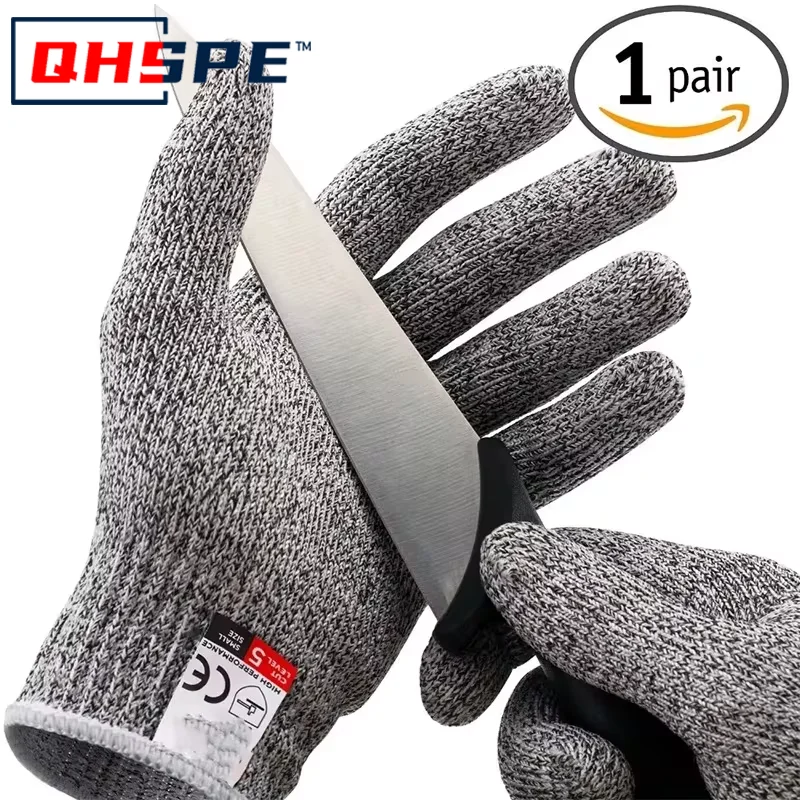 Level 5 HPPE Anti-Cut Gloves K - Cut Resistant Glove ulasan dan harga