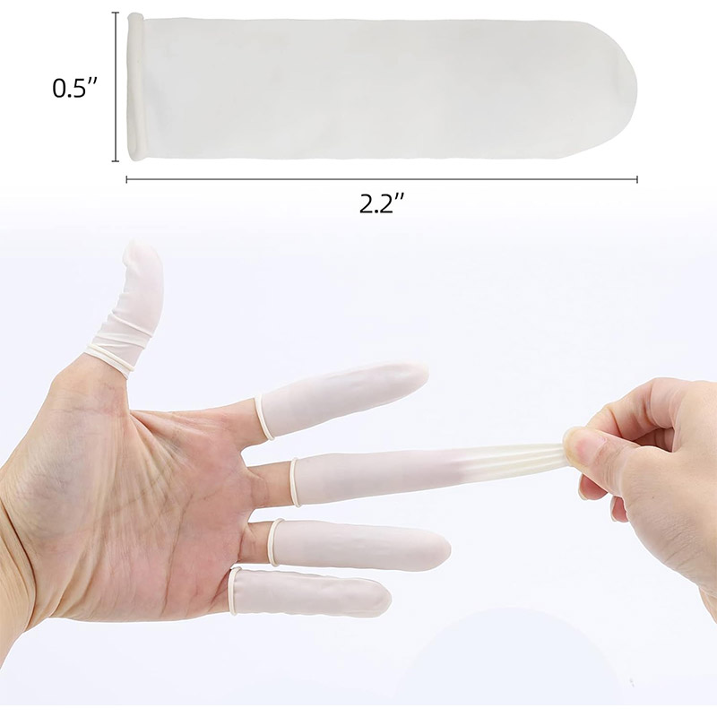 HENGPIN 70/300pcs Fingertips P - Latex Disposable Glove ulasan dan harga