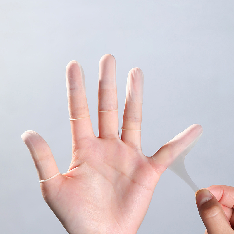 50pcs/pack Disposable Latex Fi - Latex Disposable Glove ulasan dan harga