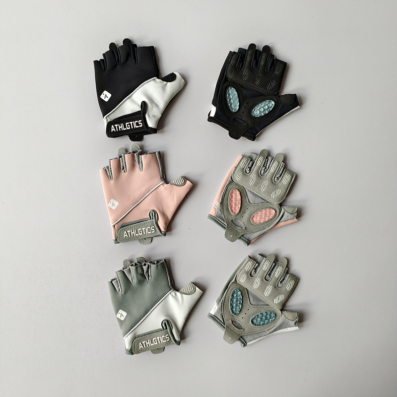 Fitness Women's Half Finger Gl - Cycling Glove Padded ulasan dan harga