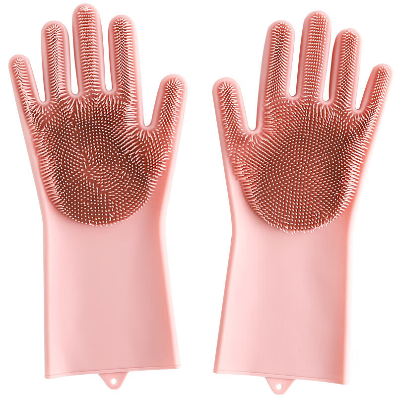 Silicone Dishwashing Gloves, M - Dish Glove Rubber ulasan dan harga