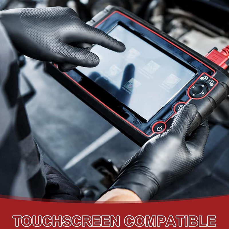 Extra Thick 8 Mil  Heavy Duty  - Nitrile Mechanic Glove ulasan dan harga