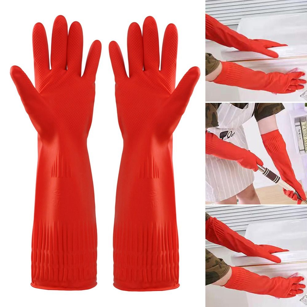 1 Pair Heavy Duty Rubber Glove - Dish Glove Rubber ulasan dan harga