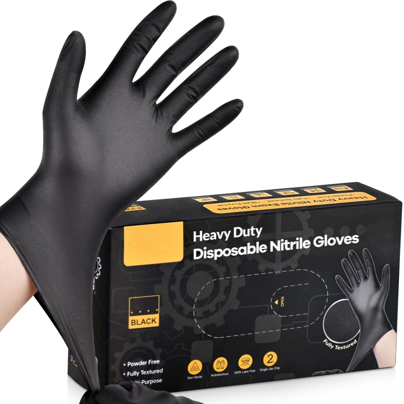 20PCS Black Disposable Nitrile - Latex Disposable Glove ulasan dan harga