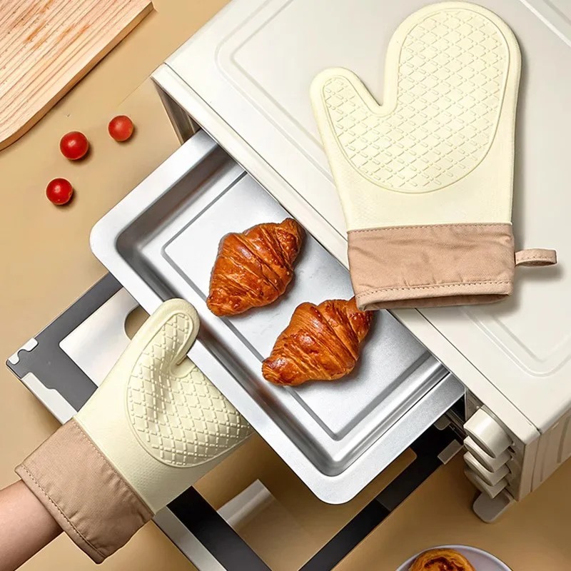 1PC Heat-Resistant Silicone Ov - Oven Mitt Silicone ulasan dan harga
