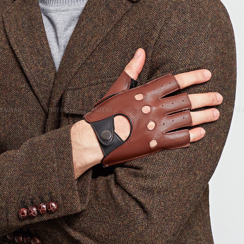 Spring Male100% Pure Real Leat - Leather Driving Glove ulasan dan harga
