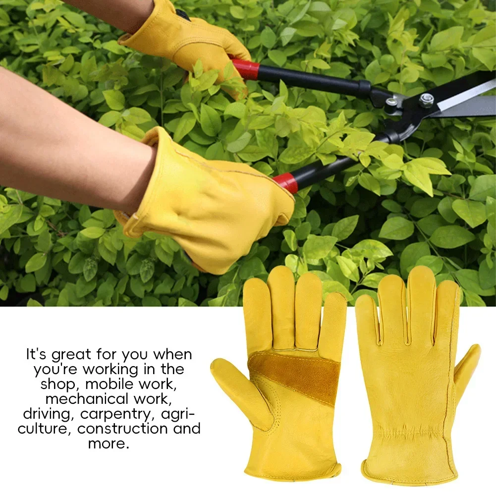 Leather Work Safe Gloves for G - Leather Driving Glove ulasan dan harga