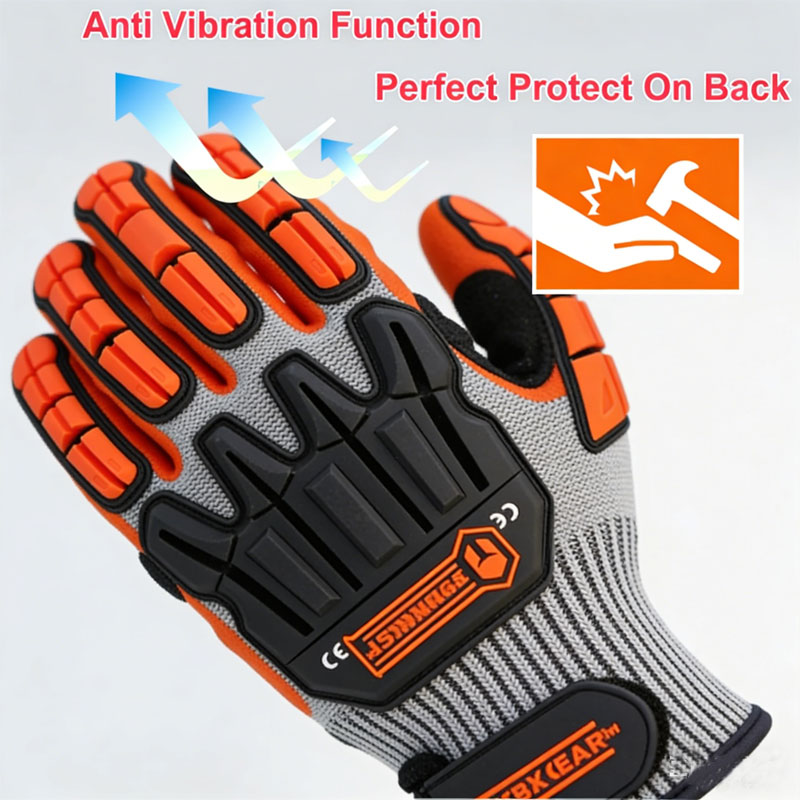 NMSafety Anti-Vibration Cut-Re - Nitrile Mechanic Glove ulasan dan harga