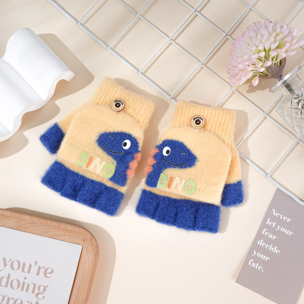 Winter Knitting Cute Dinosaur  - Winter Glove Insulated ulasan dan harga