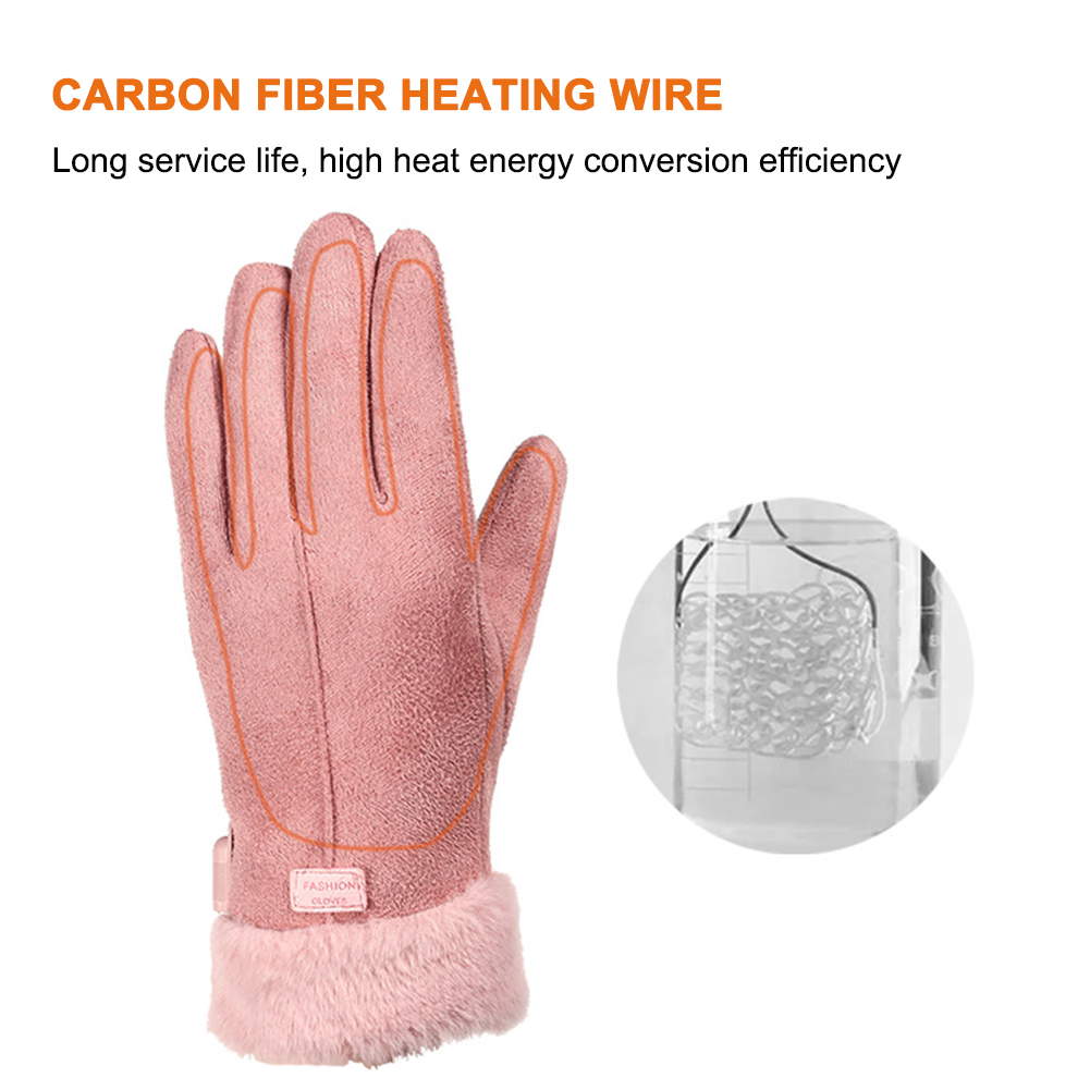 USB Electric Heated Gloves Out - Ski Glove Waterproof ulasan dan harga