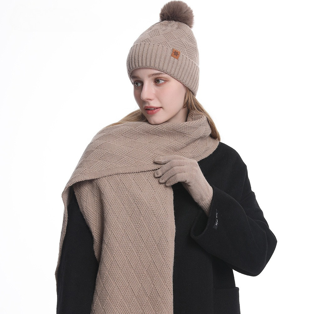 Winter Men's Women's Outdoor W - Wool Glove Lined ulasan dan harga