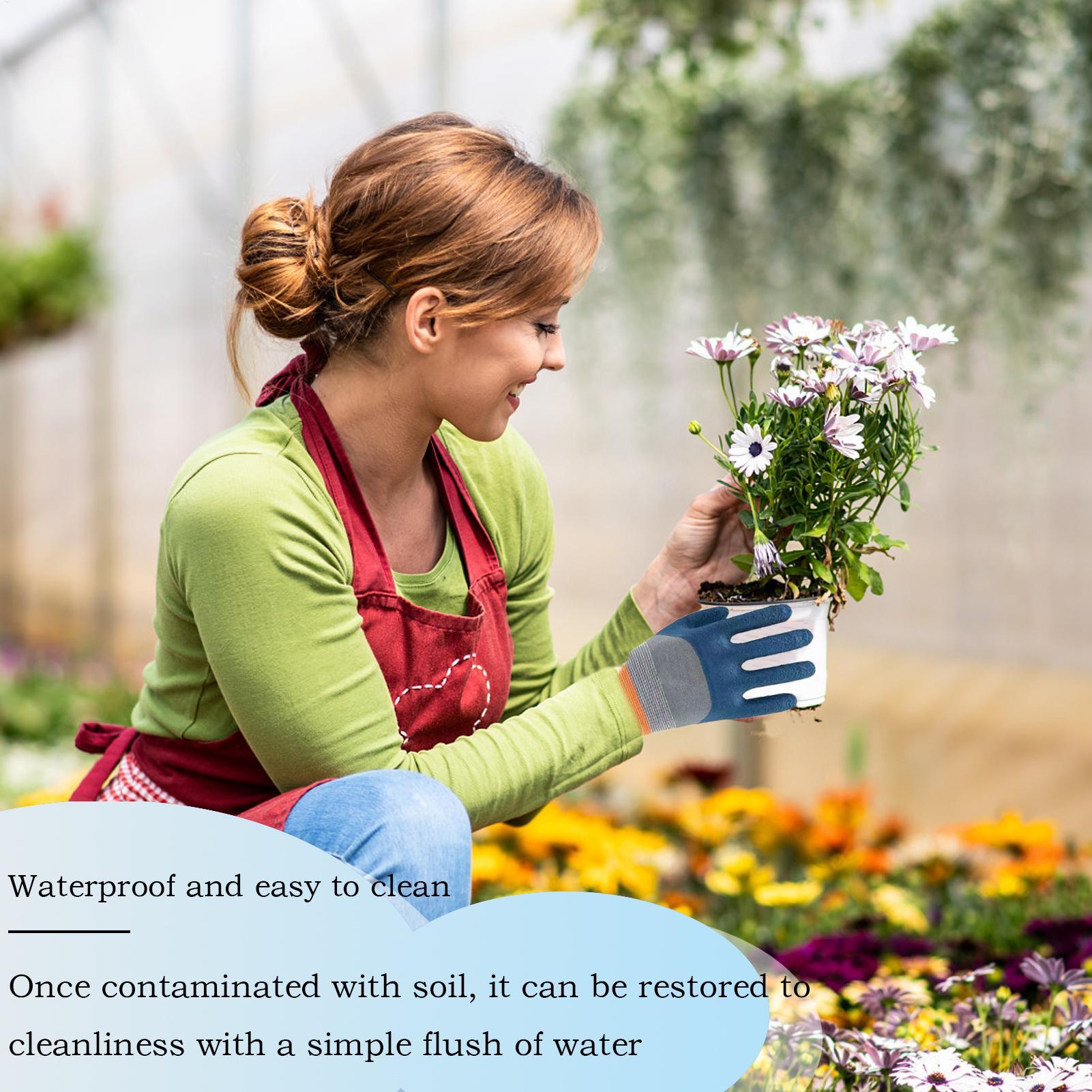 Gardening Gloves Latex Waterpr - Gardening Glove Waterproof ulasan dan harga