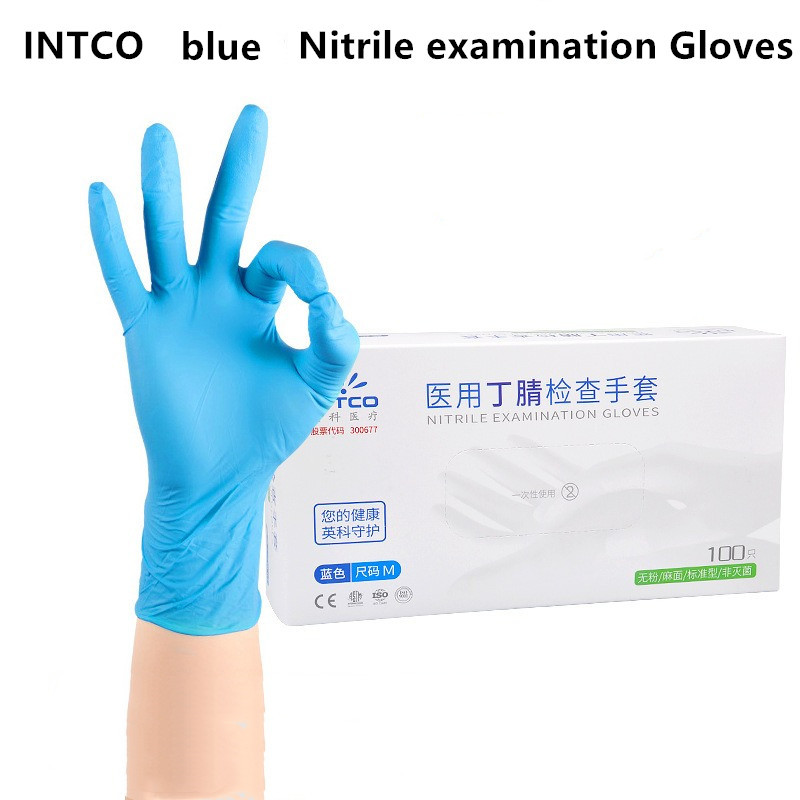 100% Nitrile Gloves Black 100p - Exam Glove Nitrile ulasan dan harga