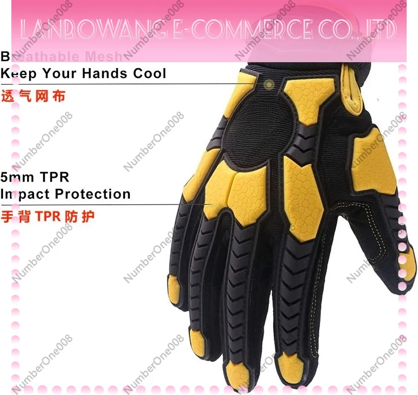 Level 6 Cut Resistant Gloves,  - Work Glove Impact ulasan dan harga