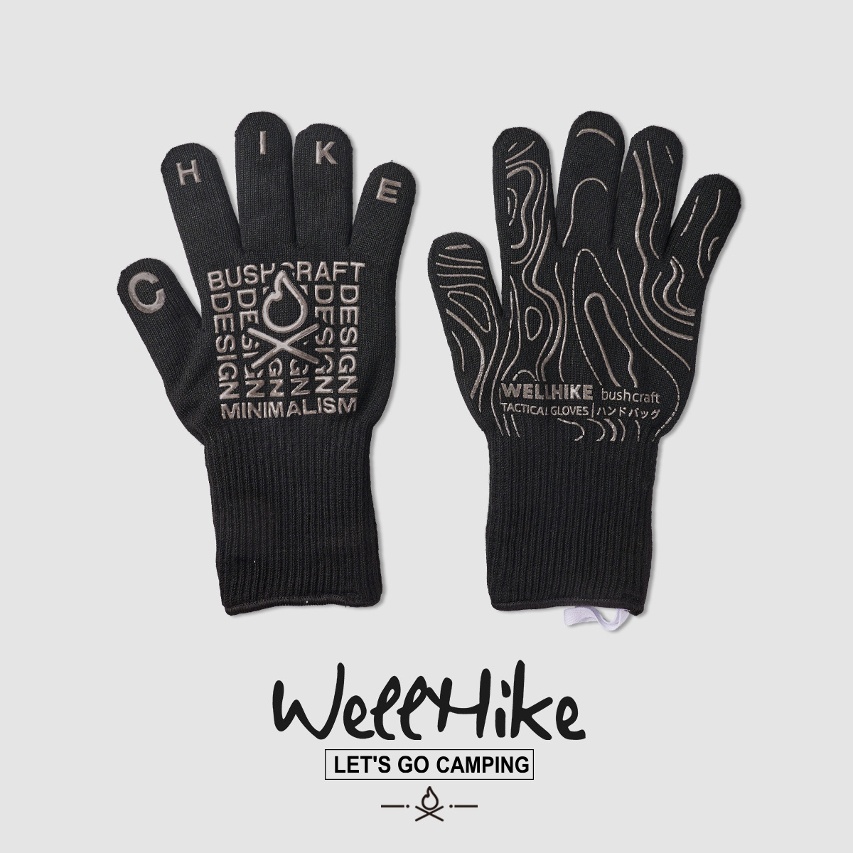 Heat-Resistant & Flame Retarda - Oven Mitt Silicone ulasan dan harga