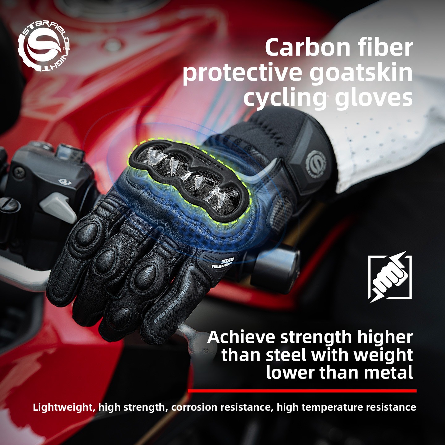 STAR KNIGHT Motorcycle Riding  - Motorcycle Glove Knuckle ulasan dan harga