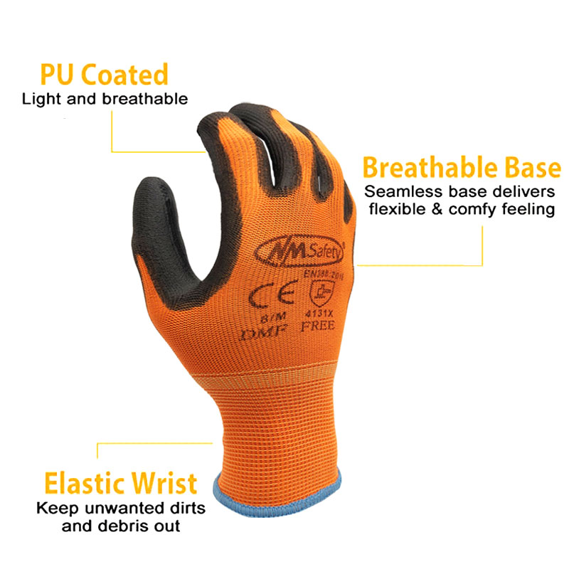 NMSafety 12 Pairs Work Gloves  - Nitrile Mechanic Glove ulasan dan harga