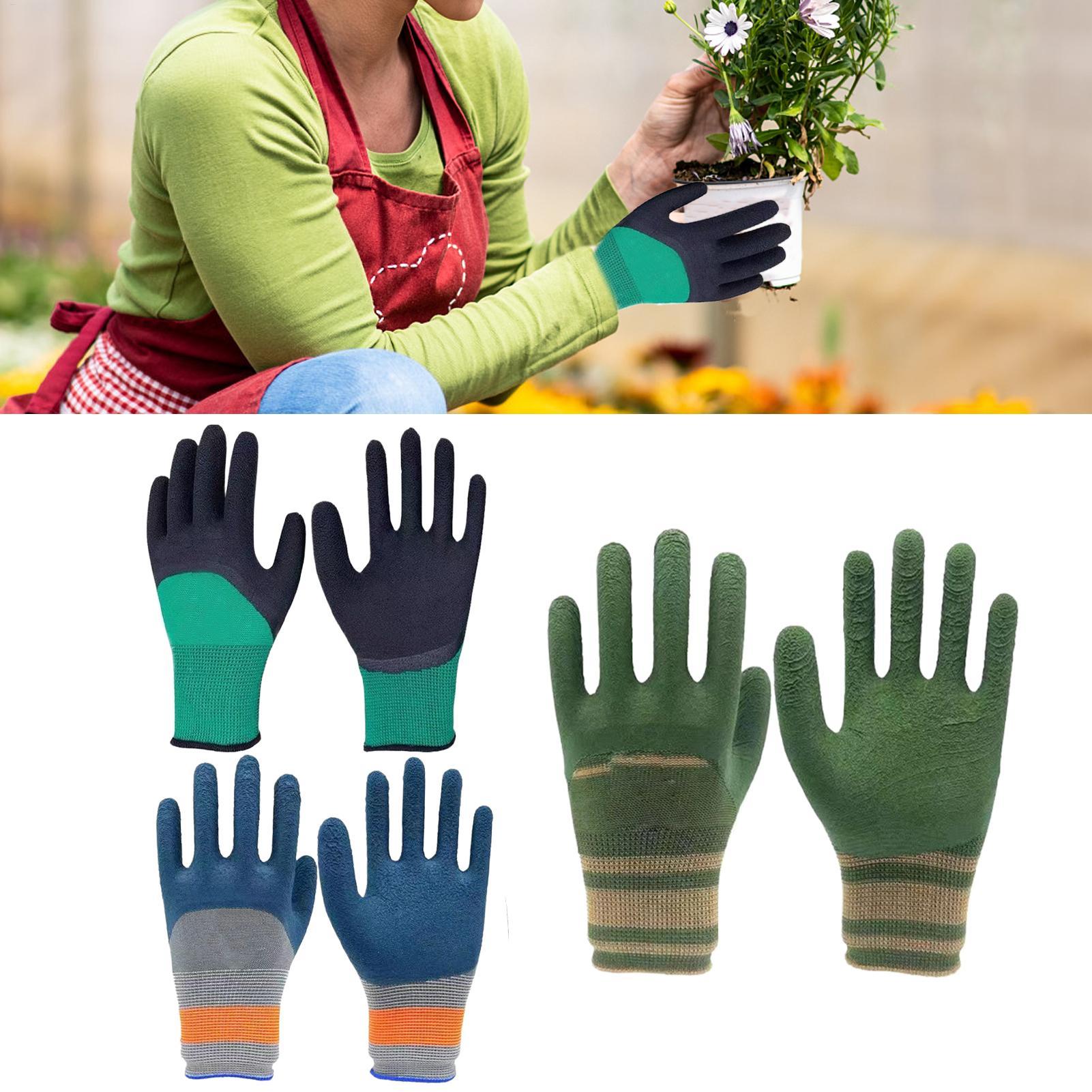 1 pair Womens Gardening Gloves - Gardening Glove Waterproof ulasan dan harga