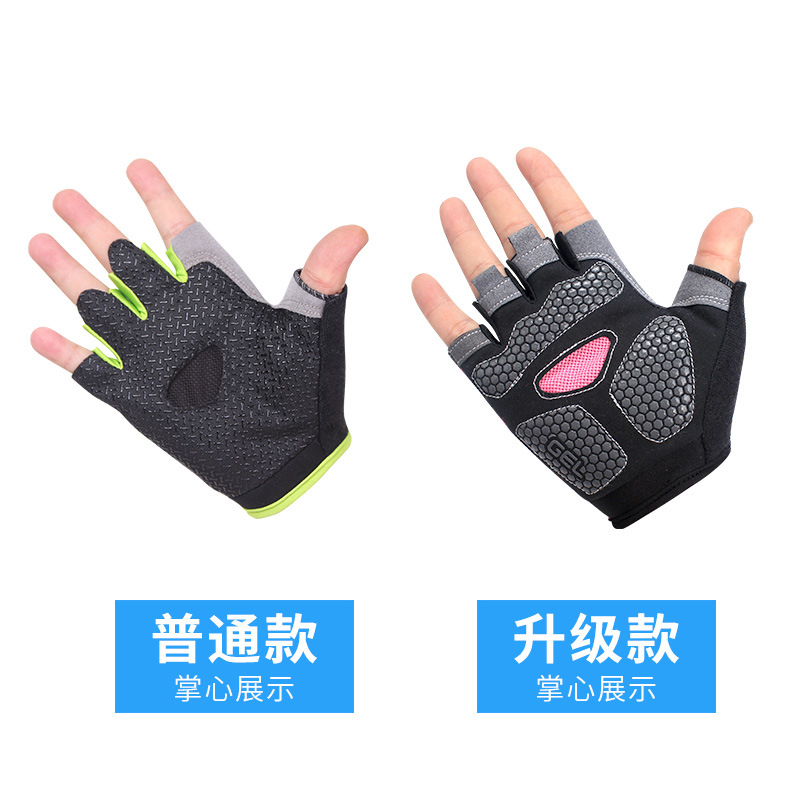 Breathable Half Finger Gym Glo - Workout Glove Gym ulasan dan harga