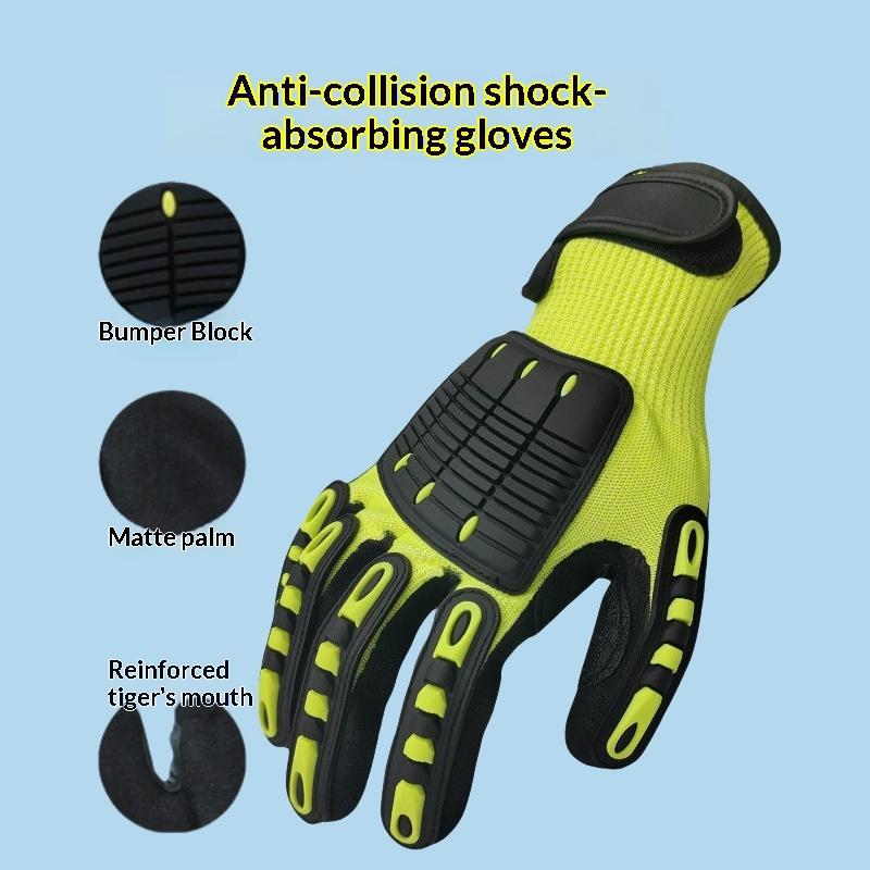 Cut Resistant Safety Work Glov - Work Glove Impact ulasan dan harga