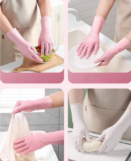 9in Long Disposable gloves - F - Rubber Glove Cleaning ulasan dan harga
