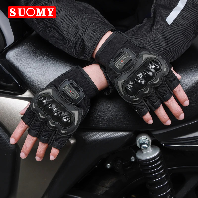 SUOMY Summer Motorcycle Gloves - Cycling Glove Padded ulasan dan harga