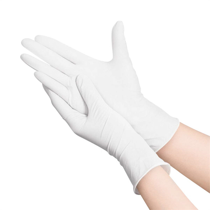 White Nitrile Disposable Glove - Exam Glove Nitrile ulasan dan harga