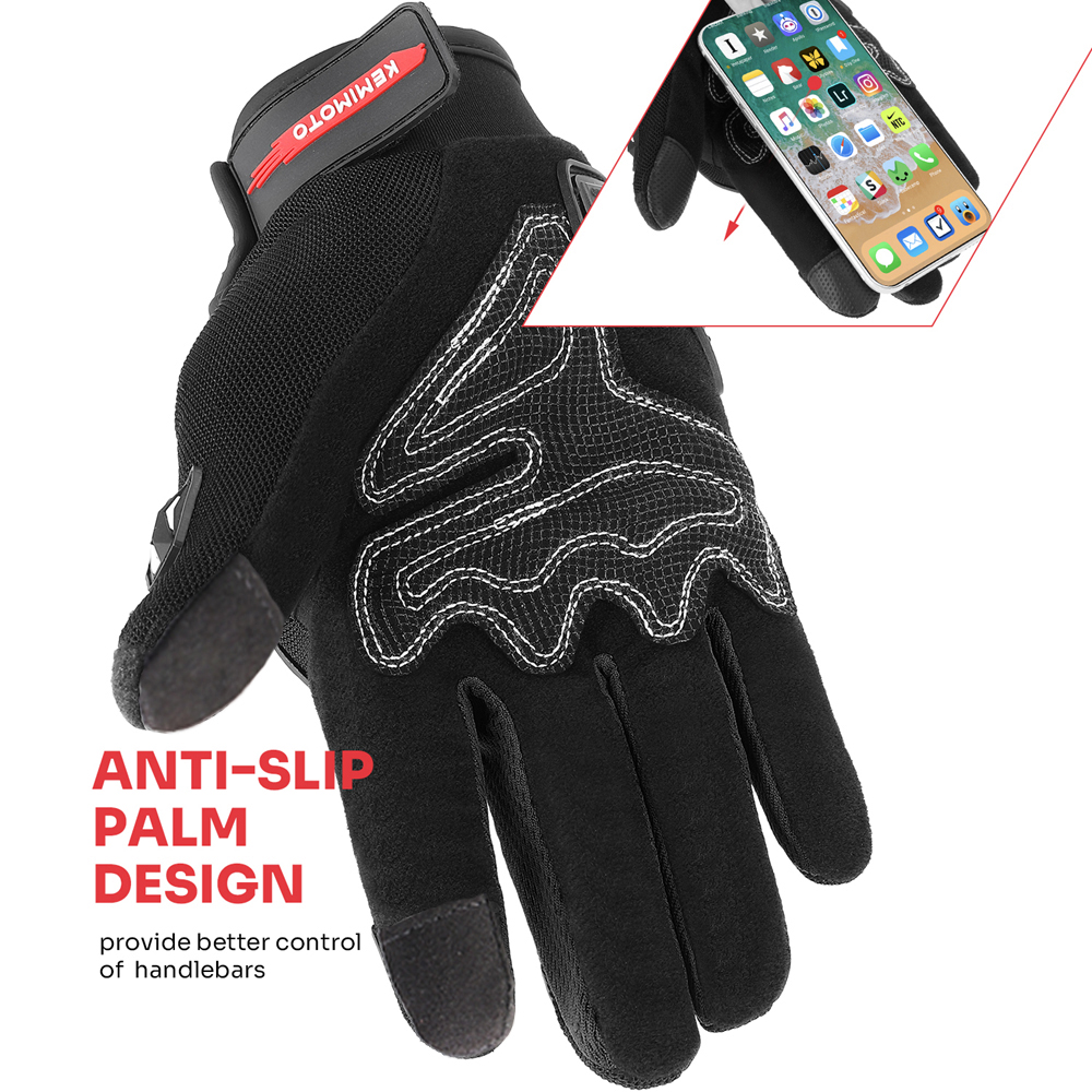 KEMITOUR Summer Motorcycle Glo - Cycling Glove Padded ulasan dan harga